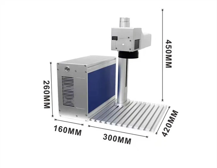 Konkurenční vláknový laserový rytec