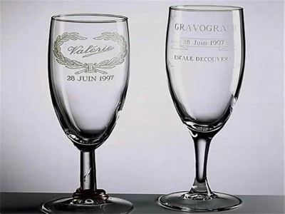Laser engraving wine cup-Dostlaser Laser engraving wine cup-Dostlaser
